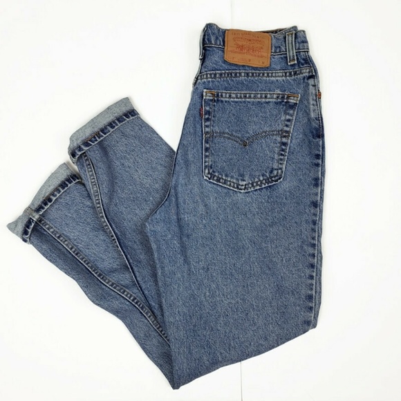 Levi's Denim - Levi Vintage 512 light wash mom jeans